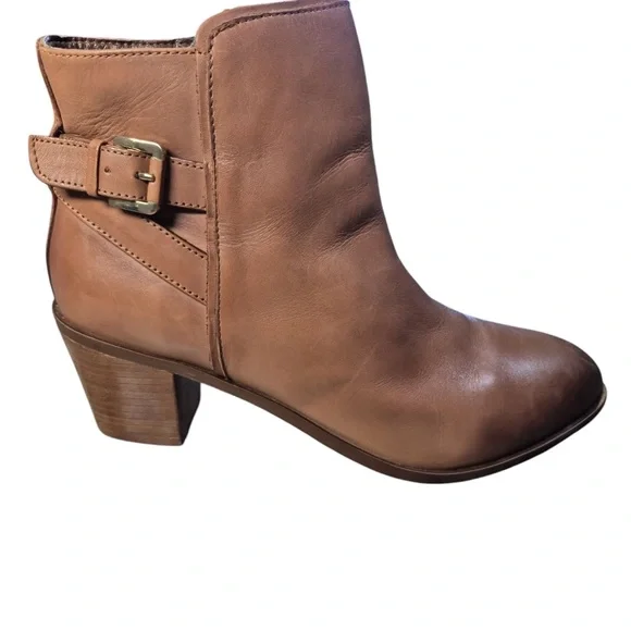 Sam Edelman Tan Leather Boots - Picture 2 of 10